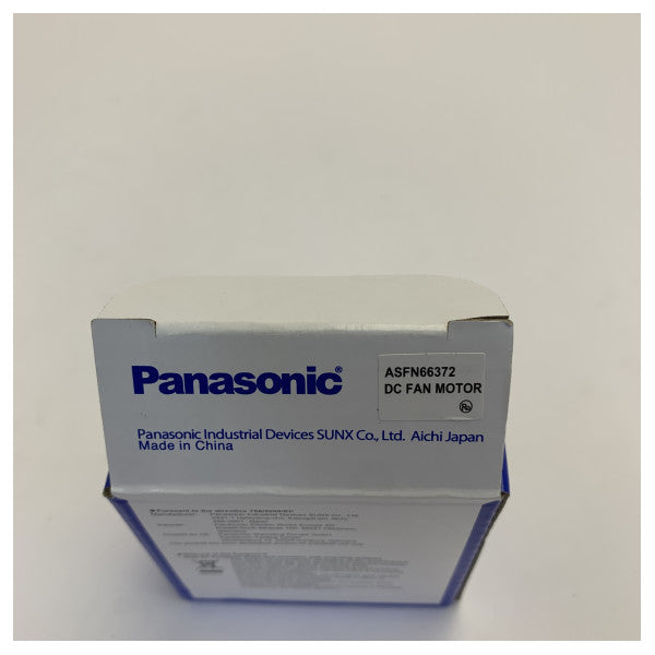 Panasonic ASFN66372 DC мотор на охлаждащ вентилатор - морски клас, защитен от прах/влага 