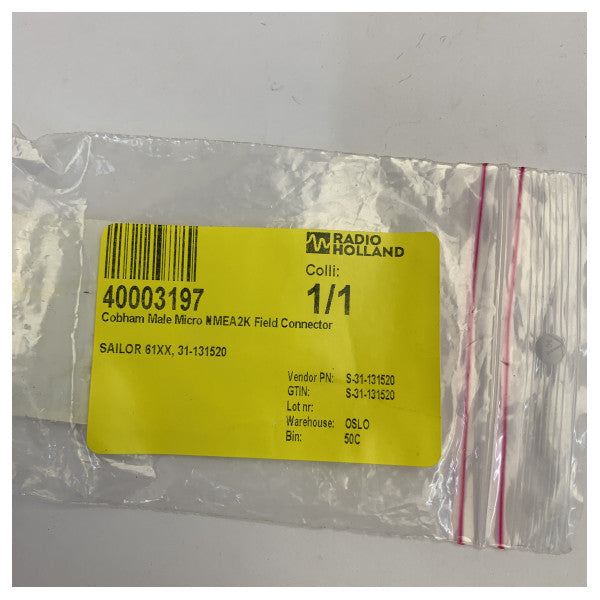 Conector de electrónica marina Cobham 406100-934 