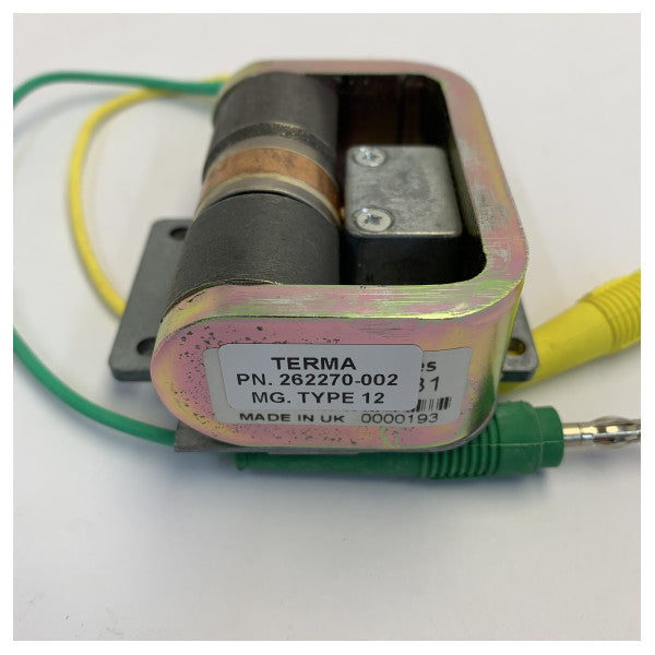 TERMA MG5331 pomorski elektromagnetni solenoid s banana priključcima 