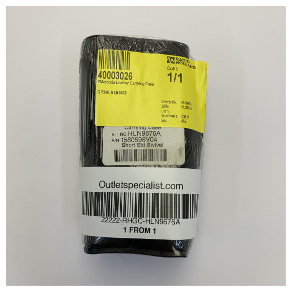 Motorola HLN9676A nahkainen kantokotelo GP340:lle 