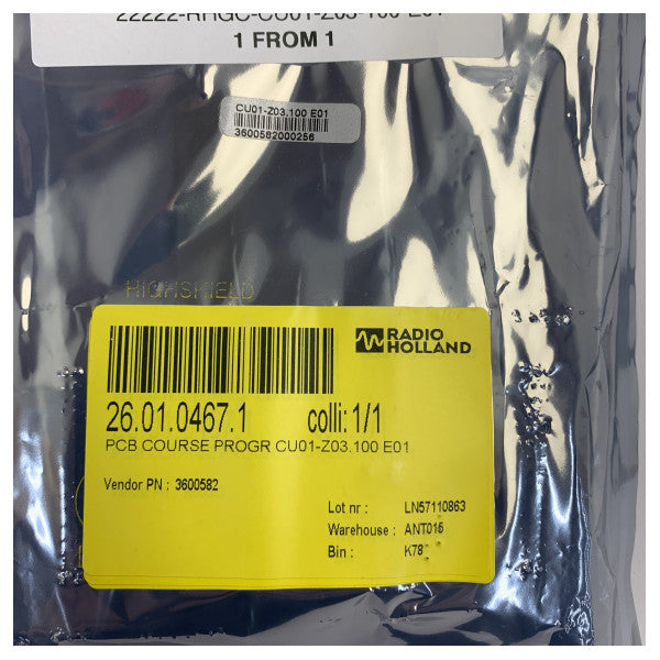 CU01-Z03-100-E01 Industrial Control Module - Marine PLC Electronic Component