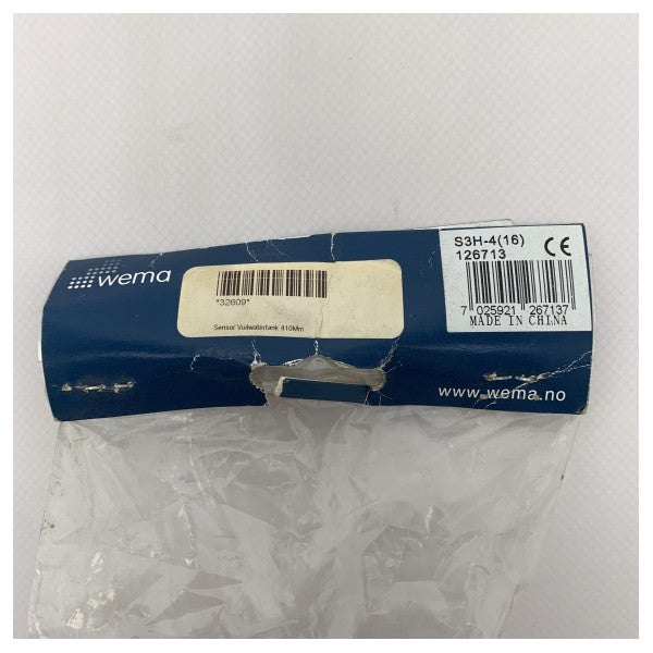 Wema ブラック水タンク レベル センダー ステンレス鋼 410 mm - 126713