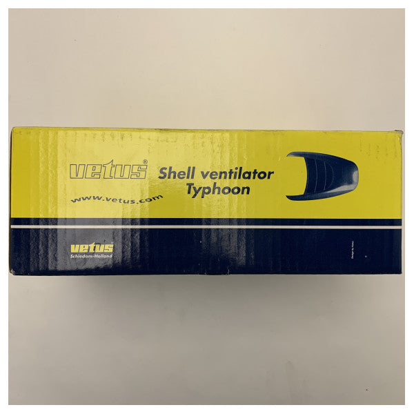 Vetus Marine Shell Ventilator Typhoon TYP75 Stainless Steel