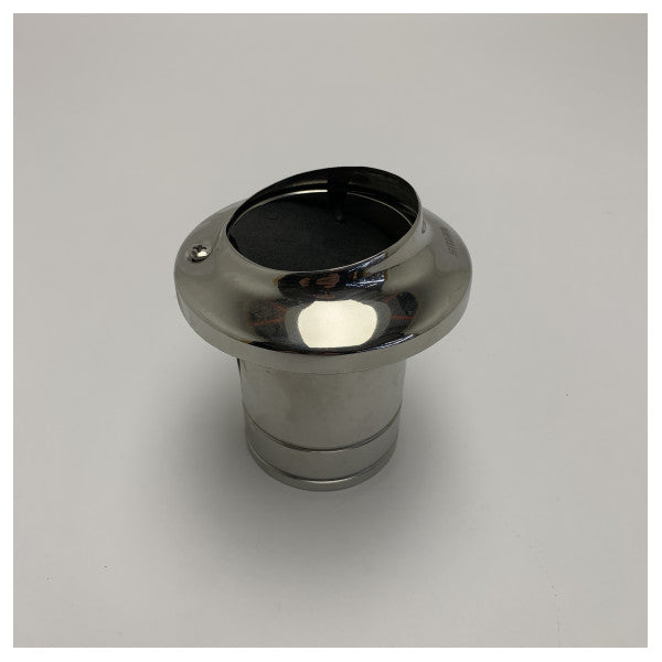 Vetus TRC60SV Edelstahl Tru-Hull Auspuffauslass 60 mm mit Ventil 