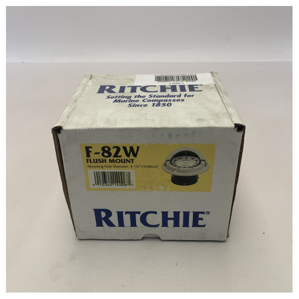 Ritchie Voyager F-82W Flush Mount Compass White 12V