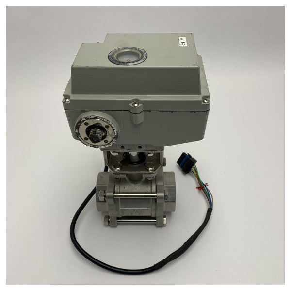 ベトゥス KLD 2インチ 316 ステンレス鋼電動ボールバルブ 24V アクチュエーター付き 