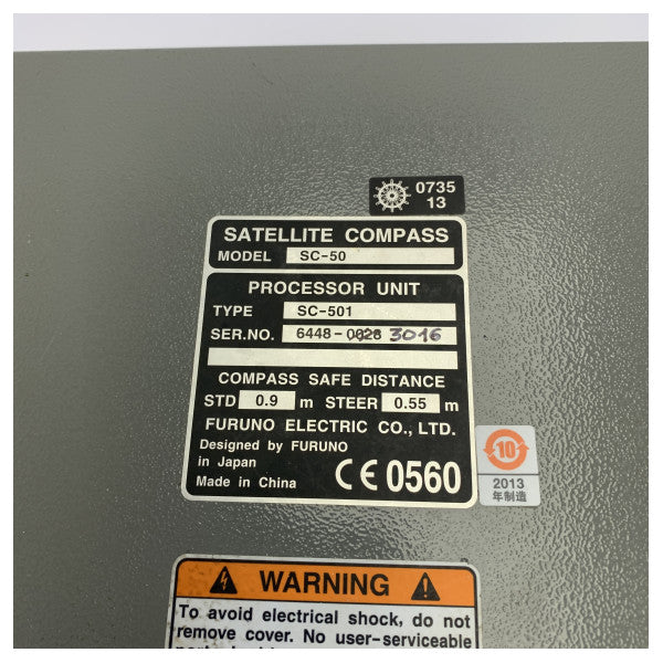 Furuno SC-50 satellitkompass högprecisions GPS-antennsystem 