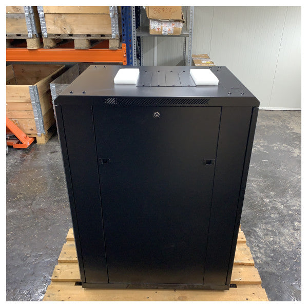 Q-Rack EMS68-22BK baie serveur sur pied 22U 19 pouces - armoire informatique 600x800 mm 