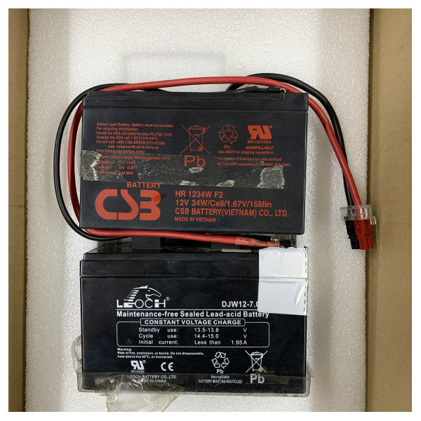 Eaton Easy Battery+ EB008WEB Kit ta' Sostituzzjoni - Batterija Marittima ta' Ħamma Sealed Lead-Acid 