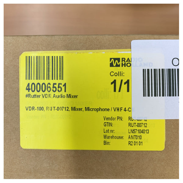 Rutter / Shure SCM268 - Kanalmikrofon & VHF marinegrensesnitt 