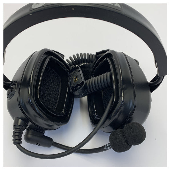 Motorola PMLN5275C Heavy Duty Headset with Noise-Canceling Boom Mic - New