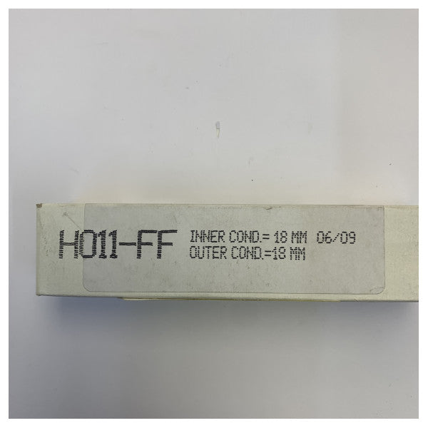 PPC H011FF Coaxial Connector for Coax-3 FB20 to F-Type Female 