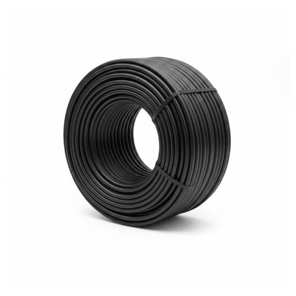 Cooselec H05VV-F 3G 1.5 mm 100 m joustava virtajohto, musta 