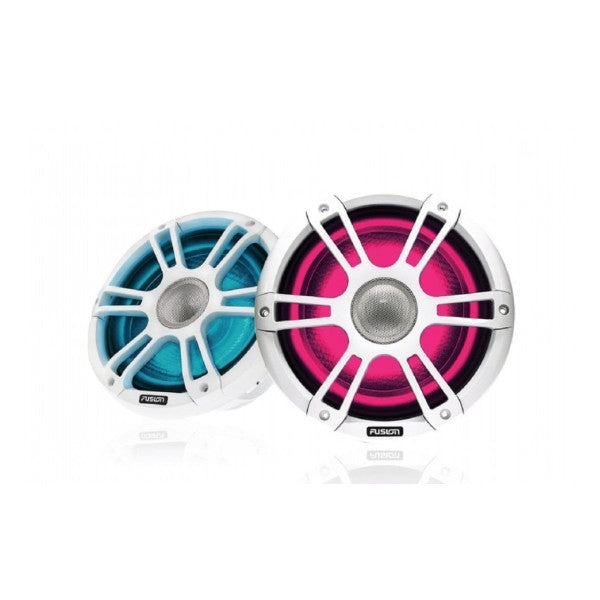 Fusion SG-FL65SPW Signature Series 6.5インチ マリンスピーカー - 230W ホワイトLED スポーツ（ペア） 