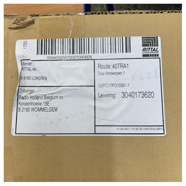 Rittal DK 5502145 Kabelkanal 42U 800x2200mm RAL 9005 kabinetstyring 