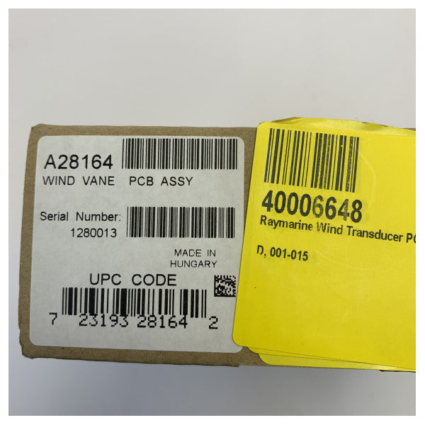 Płytka zastępcza PCB D do przetwornika wiatru Raymarine - 001-015 