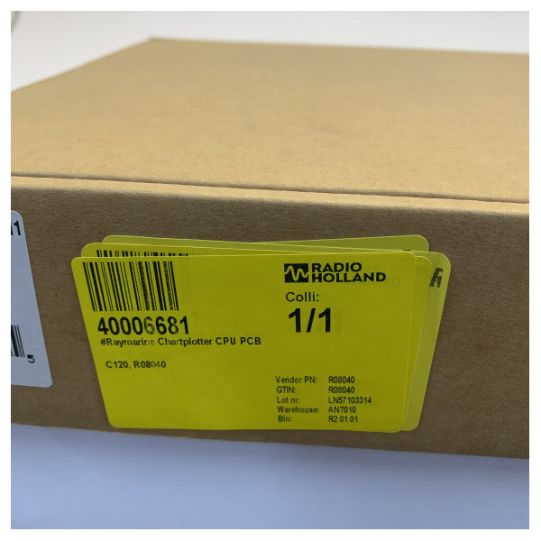 Raymarine C120 Carte mère CPU PCB du traceur de cartes - R08040 