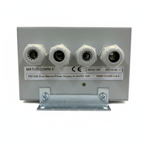 MATCO-COMM.V PS1055 Dual Marine Power Supply 110/220VAC to 24VDC 10A 