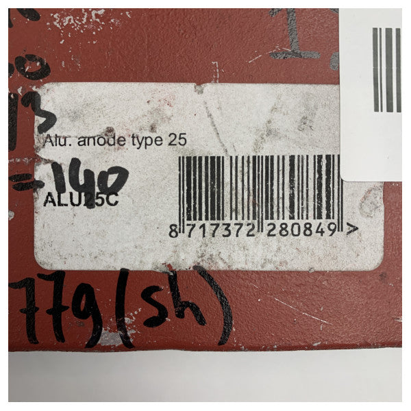 ヴェトゥス アルミニウム ハル アノード タイプ ￡ 25 / ALU25C 