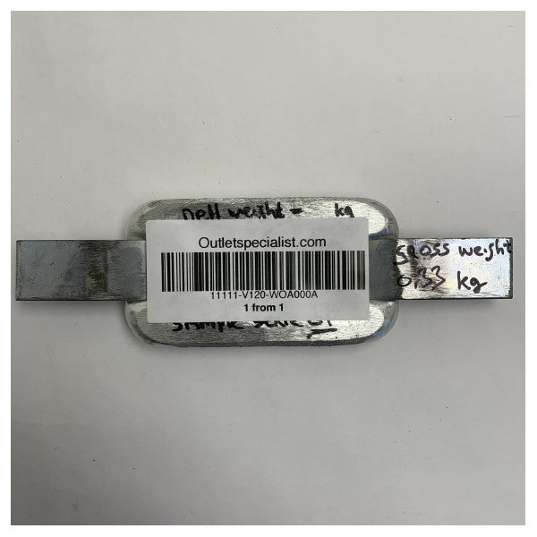 Vetus Weld-On Aluminium Rumpf Anoden-Kit 0,36 KG - WOA000A 