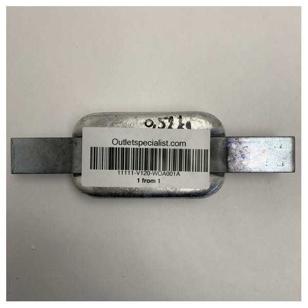 Vetus WOA001A Aluminium-Marineanode 0,525 kg zum Schweißen 