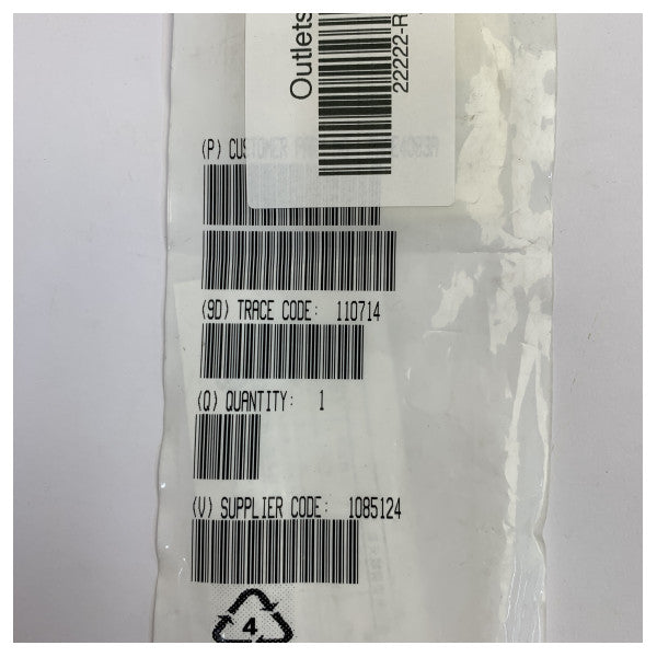 Antenna corta UHF/GPS Motorola PMAE4083A 403-433 MHz per radio DMR 