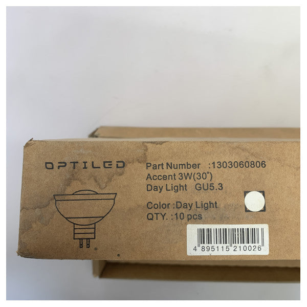 10x Optizirano 3W GU5.3 LED žarulja - 1303060806