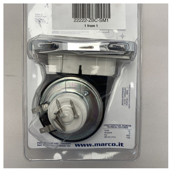 Marco Smile 12V elektrisk rustfritt stål - SM1 - 132 102 22