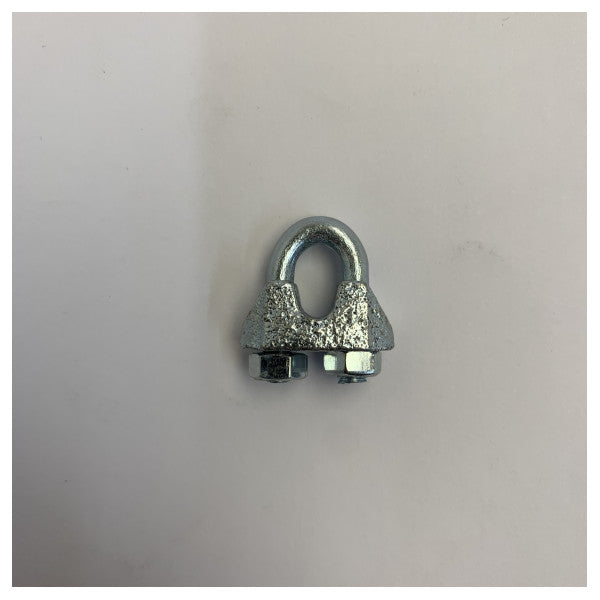 Clip Bulldog Grip 5mm Wire Rope D741/555 Galvanized Steel