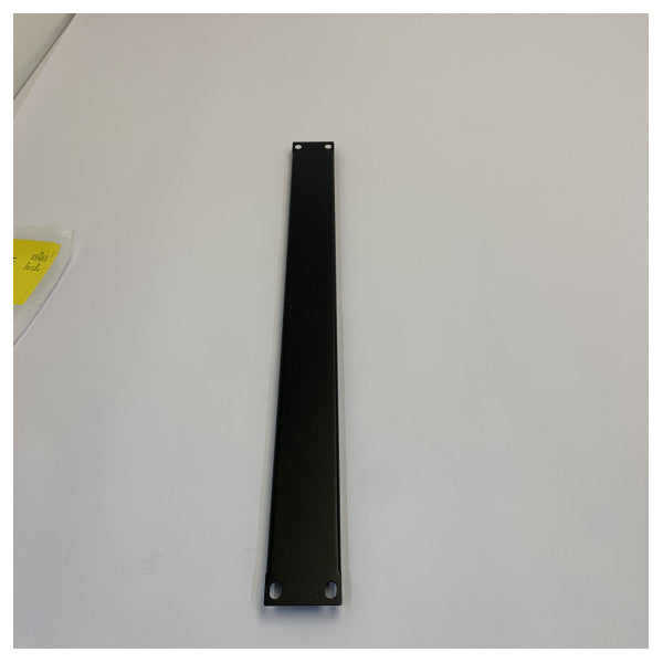 19 İnç 1U Çelik Rack Kör Panel Mat Siyah 87221STL - Deniz Tipi 