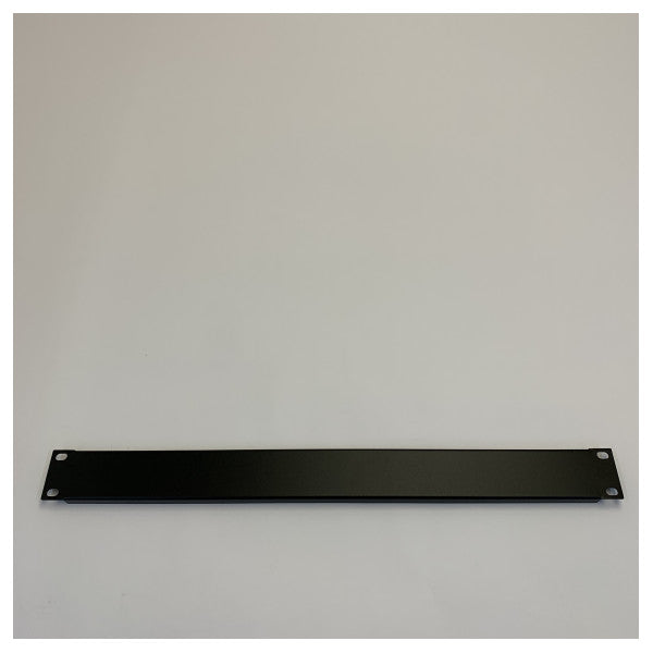19 İnç 1U Çelik Rack Kör Panel Mat Siyah 87221STL - Deniz Tipi 