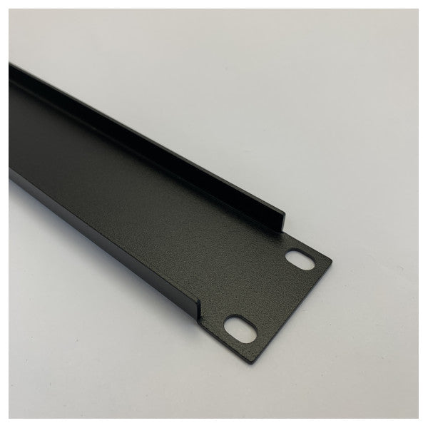 19 İnç 1U Çelik Rack Kör Panel Mat Siyah 87221STL - Deniz Tipi 