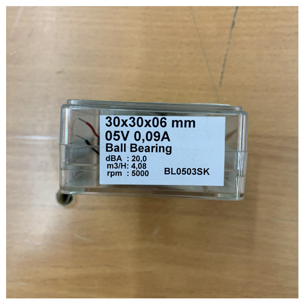 Sunon KDE0503PEB1-8 Cooling Fan 5V 0.65W 30x30x6mm Marine Electronics Cooler