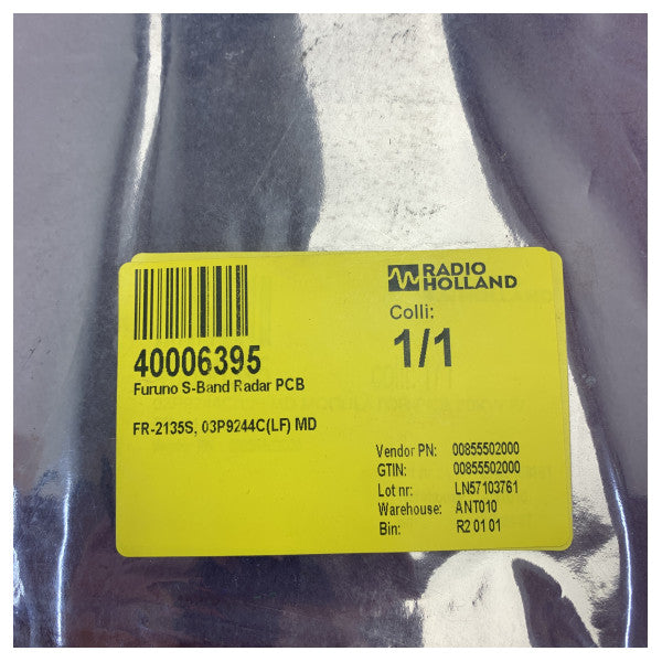 Furuno FR-2135S S-pojasni radar PCB 03P9244C(LF) MD 