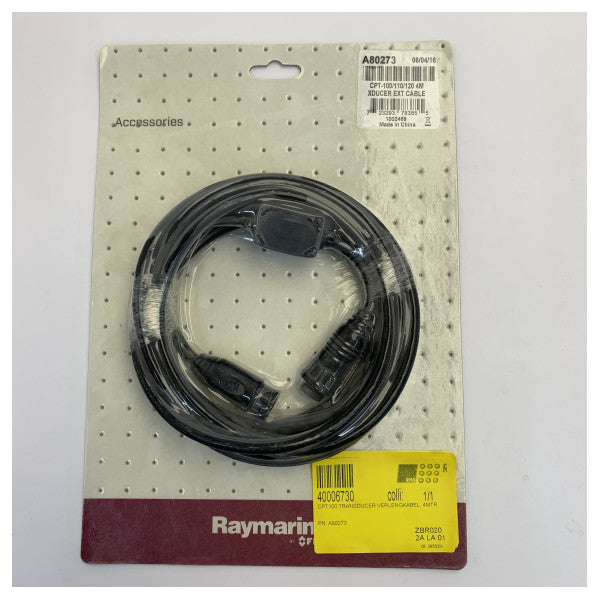 Raymarine A80273 Transducer Extension Cable for CPT-100/110/120 - 4m