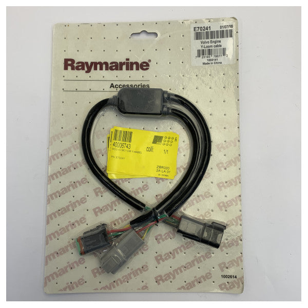 Raymarine E70241 Volvo Engine Y-Loom Cable Marine Interface Splitter