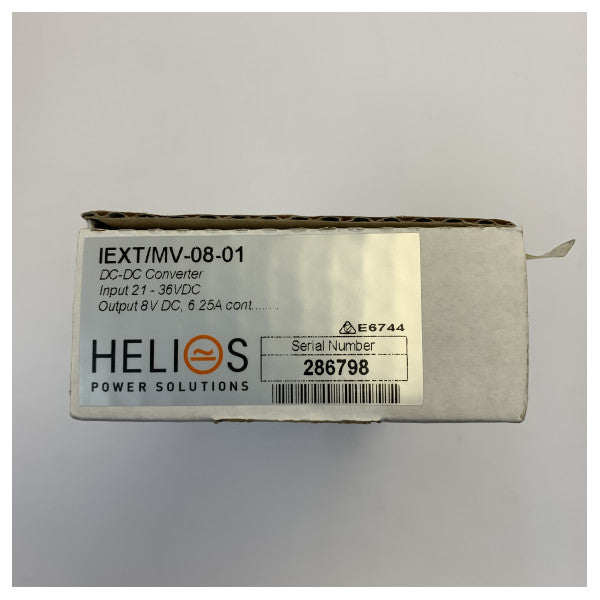 Helios Power Solutions WASSP DC/DC Converter EXT/MV-08 8VDC 6.25A zasilacz 