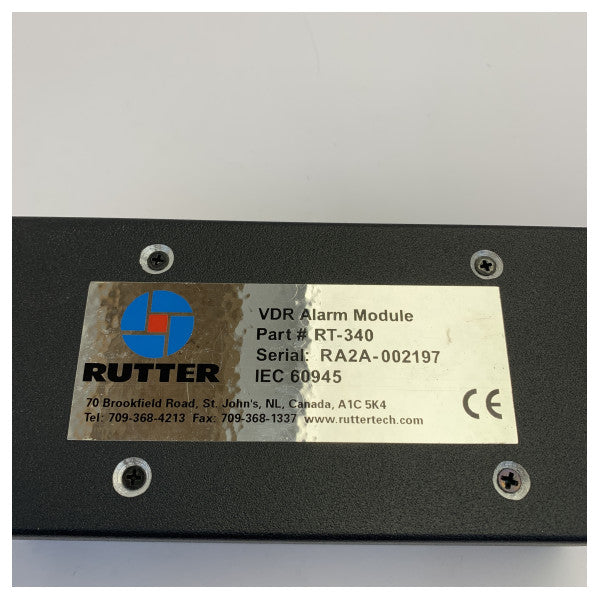Rutter VDR-100 alarmmodul RUT-00675 maritim elektronikk voyage data recorder 