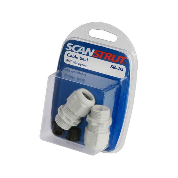 Scanstrut SB-2G Passacavo impermeabile confezione da 2 IP67 