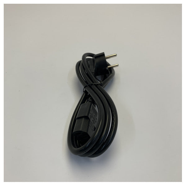 ACT AK5012 Netzkabel 1,5 m CEE7/7 abgewinkelter Stecker auf C13-Anschluss 