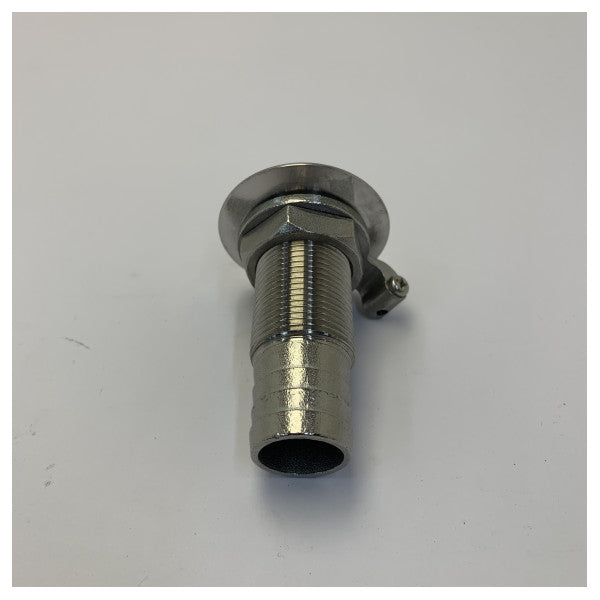 Osculati 17.524.02 Passa-casco em aço inoxidável com espigão para mangueira 3/4 polegadas 