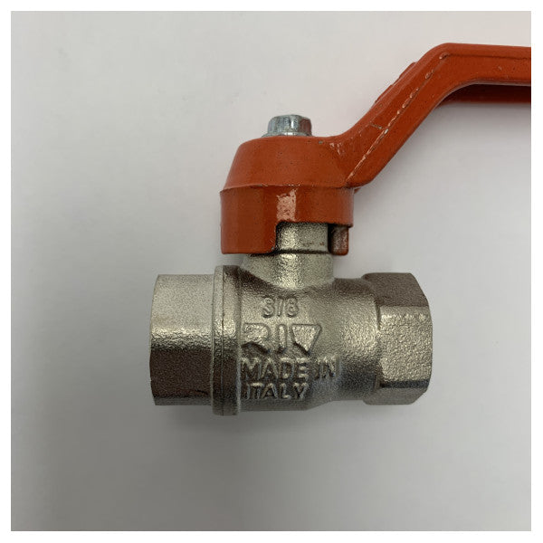 Vetus 3/8 İnç Nikel Kaplamalı Pirinç Küresel Vana - KRAAN3/8 