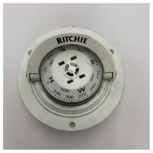 Gebrauchte Ritchie F-50W Compass Flush Mount Explorer-Serie Weiß