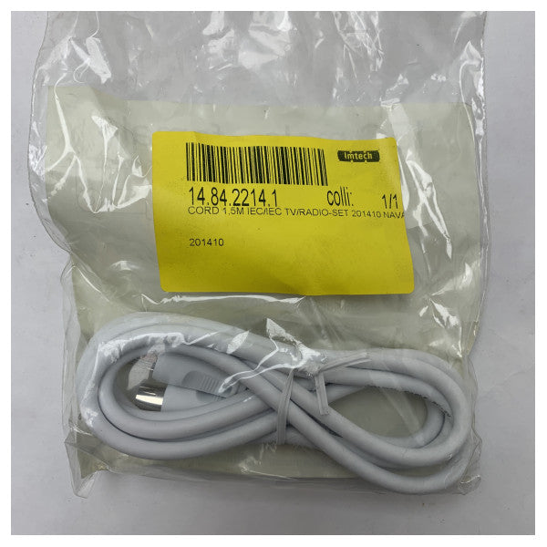 Naval Coax Connection Cable 90 dB - 201410 1,5 m