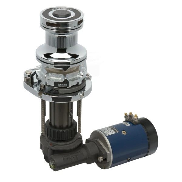 Maxwell P102769 1000VW 100TDC Ankerwinde mit Umlenkrolle+Trommel 12V 1000W 