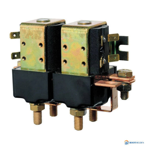 VETUS dobbel relé 12 volt/1500 watt M8-terminaler 