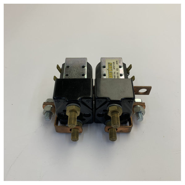 VETUS dobbel relé 12 volt/1500 watt M8-terminaler 