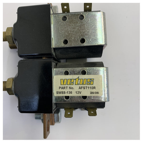 VETUS Doppelrelais 12 Volt/1500 Watt M8-Anschlüsse 