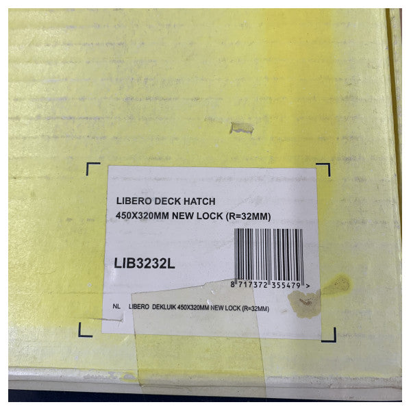 Vetus LIB3232L Libero Decksluke 320x450mm R32 