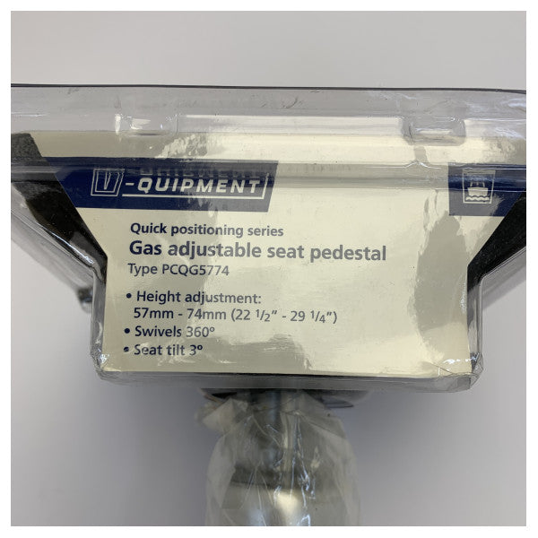 Vetus Quick positioning Chair leg with gas spring 